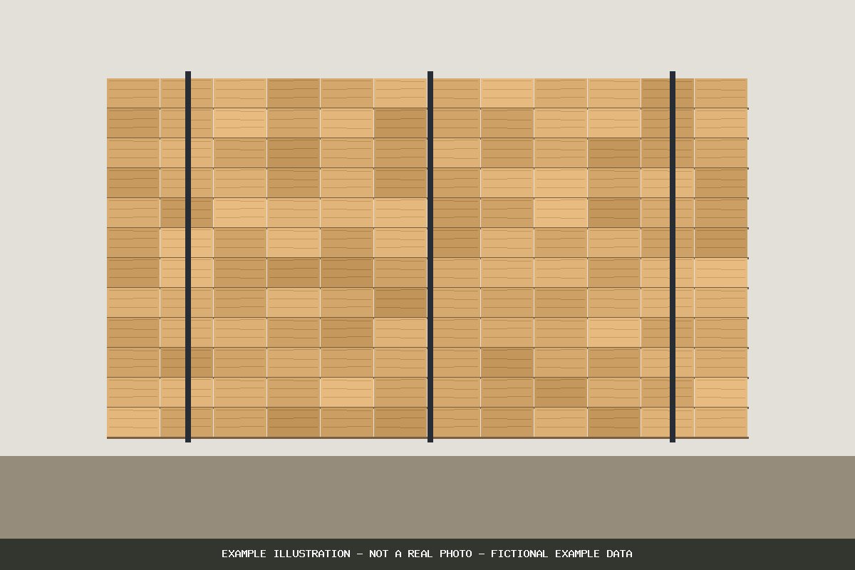 Pine boards 25 x 150 mm, kiln dried (Example) (1)